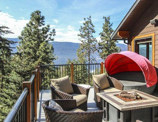 Treetop Lakeview Home - 2 Bdrm + Loft - Lake Country