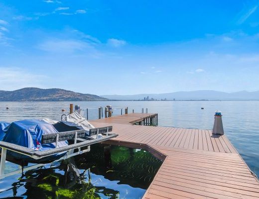Kelowna Waterfront - 4 Bdrm Lakefront with Lift - West Kelowna (CVH)