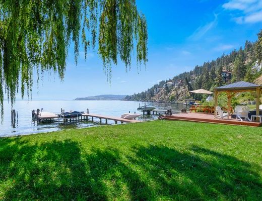 Kelowna Waterfront - 4 Bdrm Lakefront with Lift - West Kelowna (CVH)